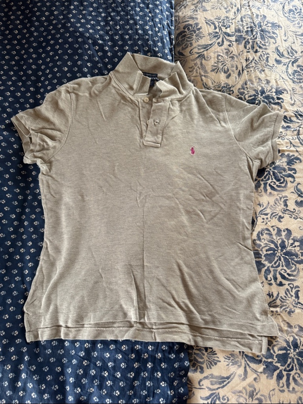 Ralph Lauren Vintage Ladies’ Skinny Polo Heather Gray
